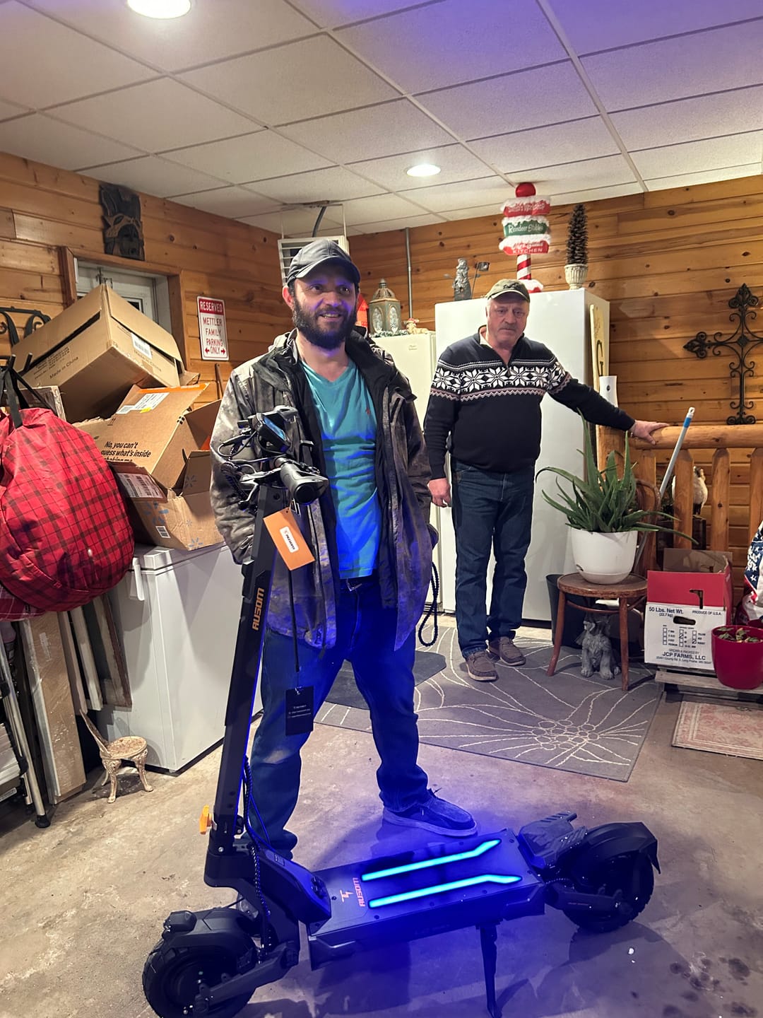 Customer photo review of Ausom L2 Max Dual Motor E-scooter