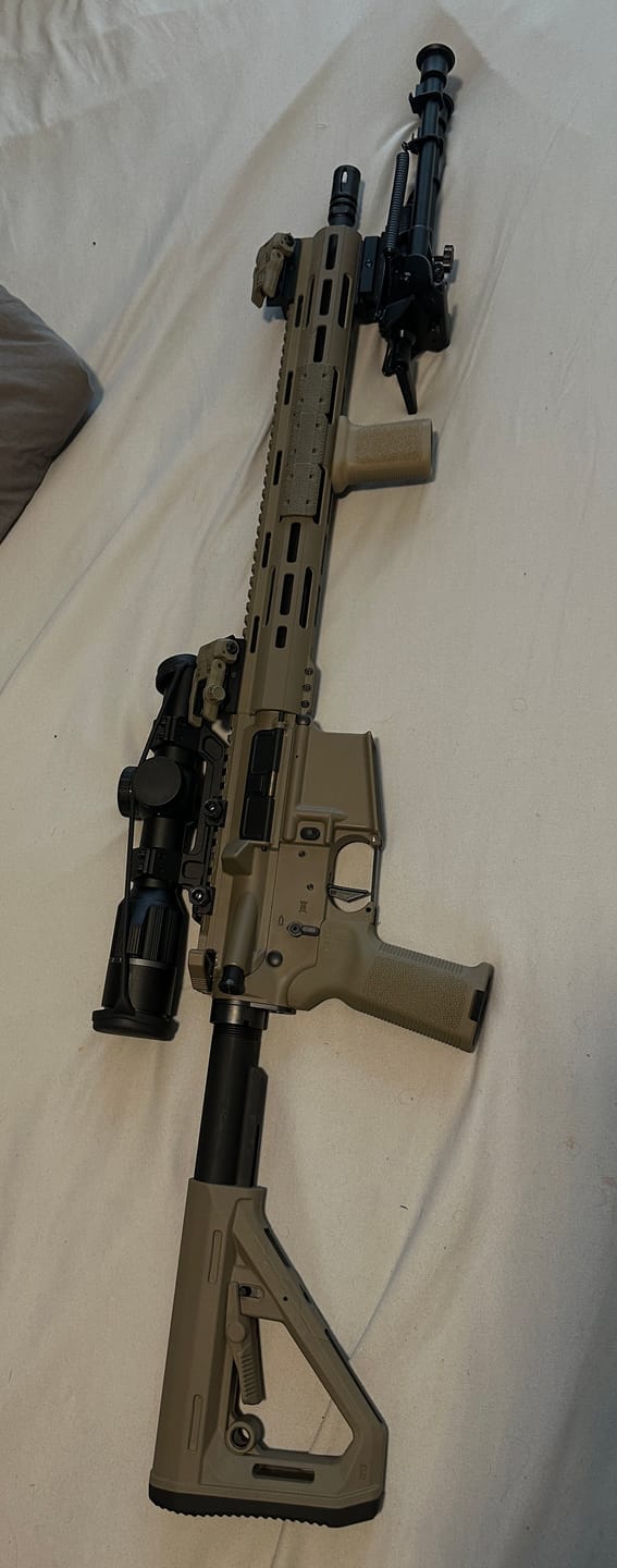 Customer photo review of Vector Optics 21mm MLOK Schiene Länge wählbar