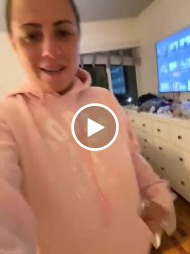 Customer photo review of Recovery Hoodie | Sober AF Since Unisex Hoodie with Custom Sobriety Date