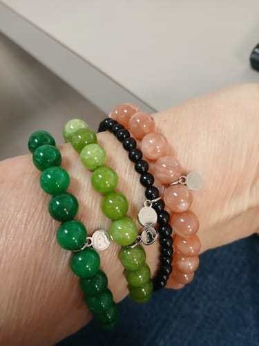 Customer photo review of Sunstone Bracelet