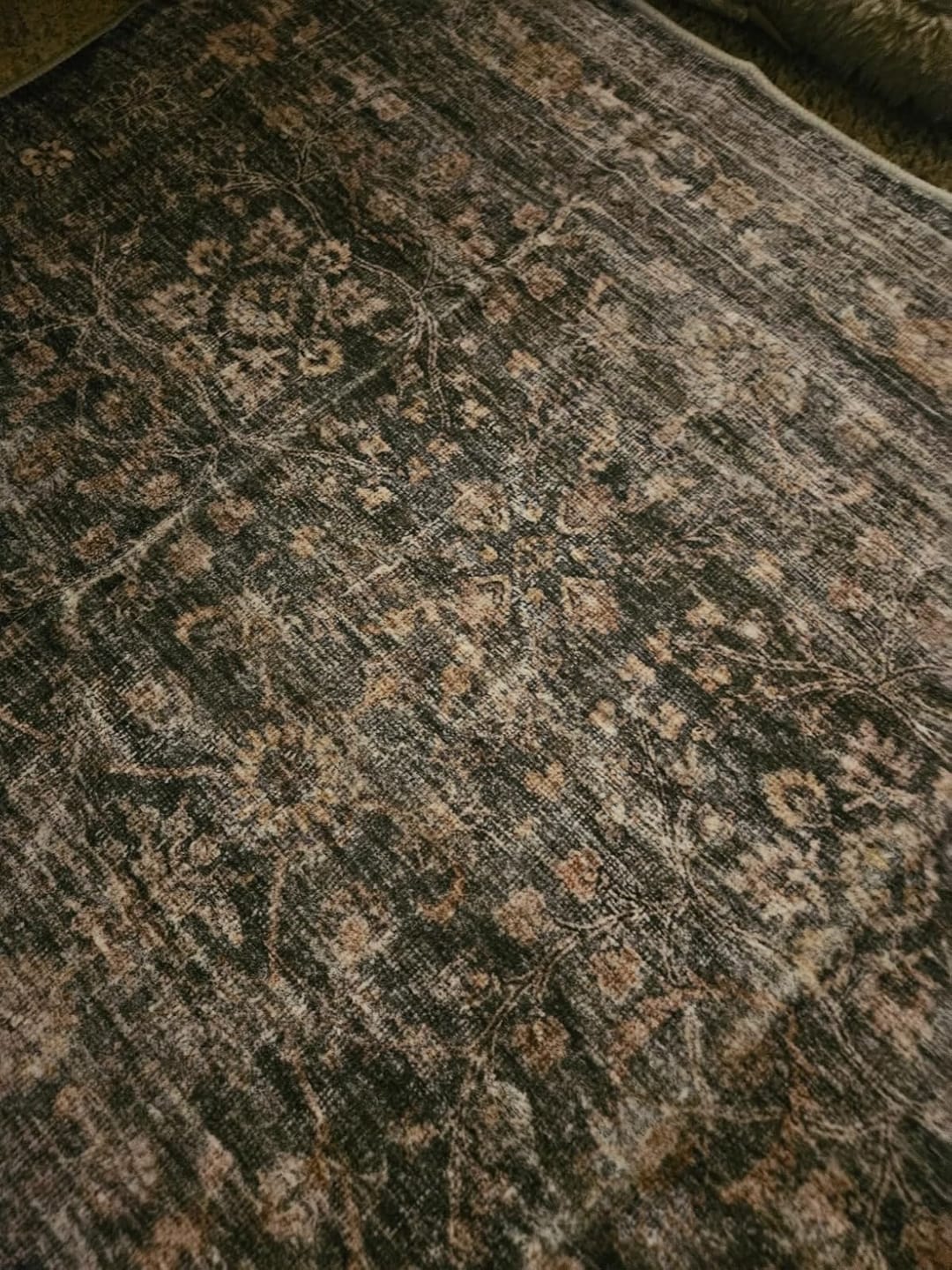 Customer photo review of Aster Washable Area Rug - Green
