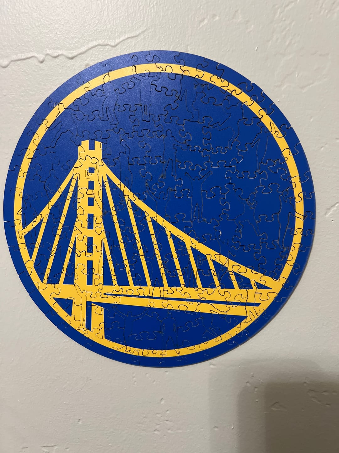 Customer photo review of Golden State Warriors™ - Wooden Puzzle