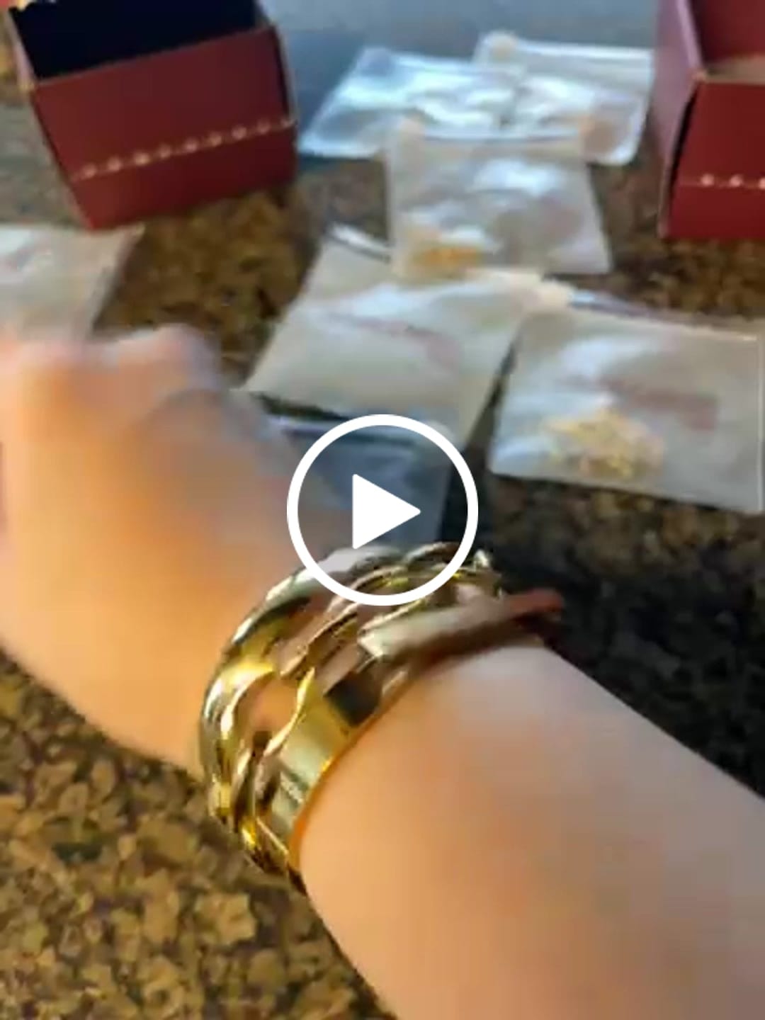 Customer video review of Marbella Cuff Bracelet