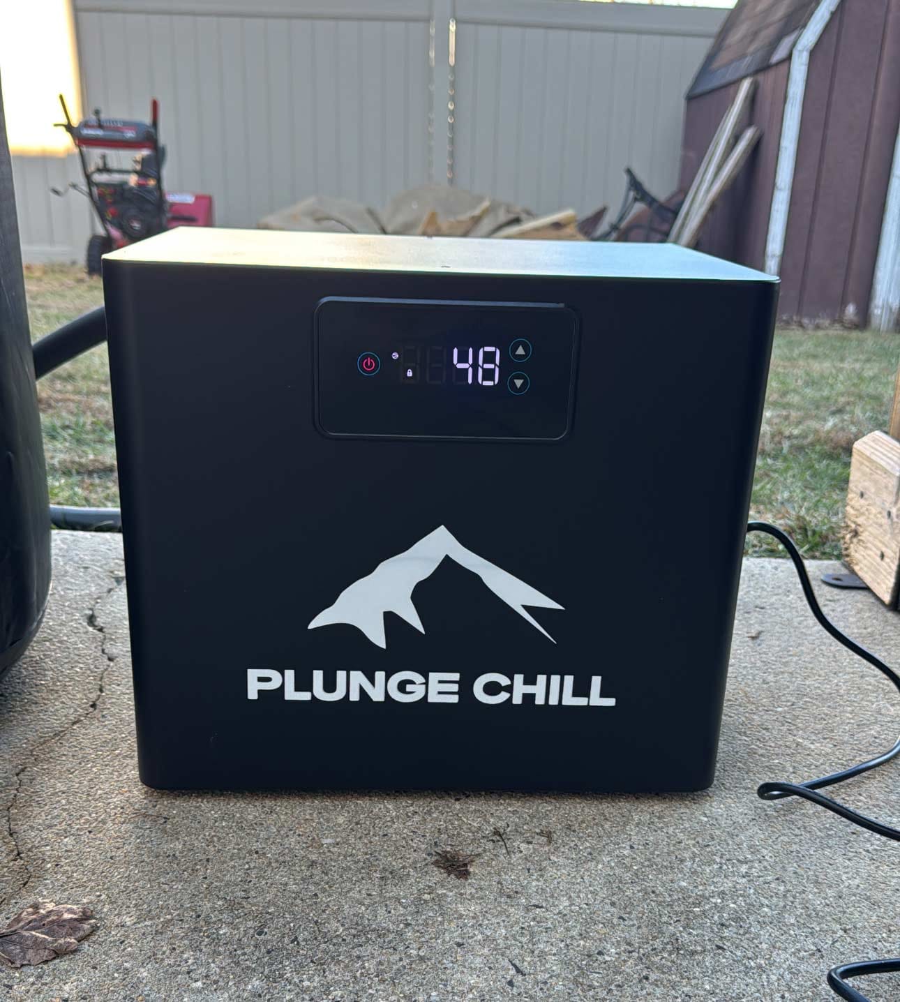 Customer photo review of COLD PLUNGE CHILLER