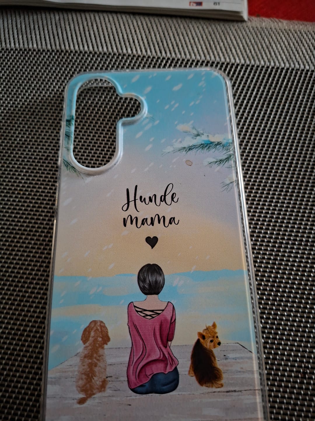Customer photo review of Unterwegs mit Haustier - Individuelle Handyhülle