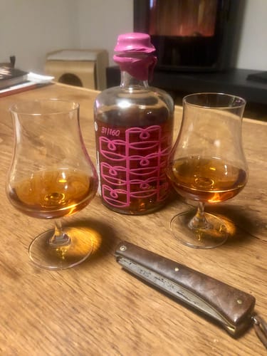 Customer photo review of HOOTCH X BOURGOIN - MILLÉSIME 1986 - C0GNAC FIN BOIS