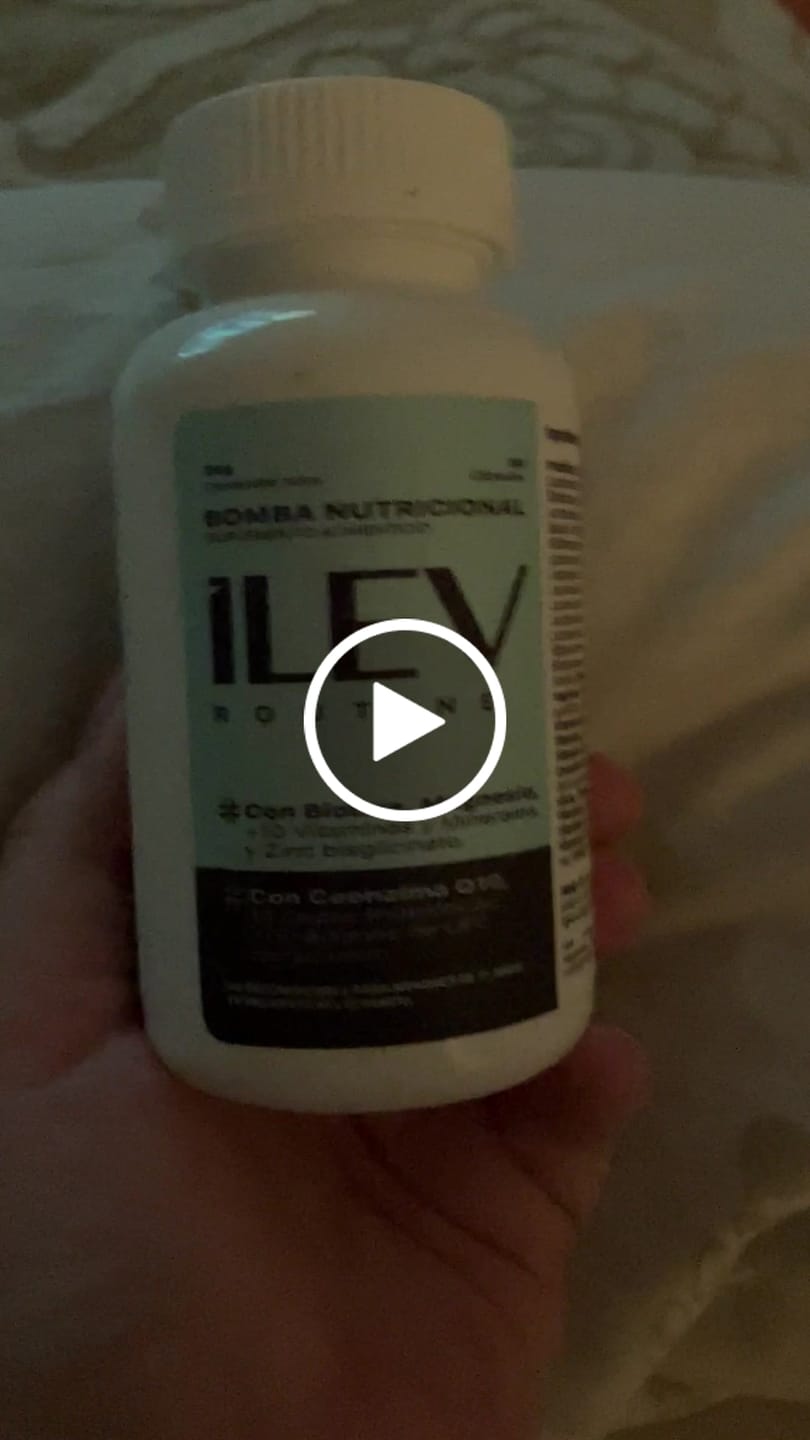 Customer video review of BOMBA Nutricional ANTIcaída Regenera + Defensas 30 caps.