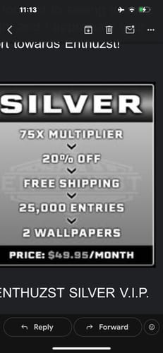 Customer photo review of ENTHUZST SILVER V.I.P.