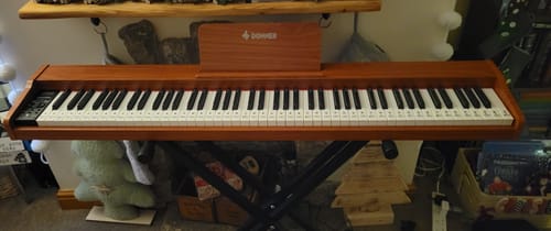 Customer photo review of 【PRE-SALE】Donner DEP-1S Semi Weighted Keyboard Digital Piano (Ship before January 8, 2026）