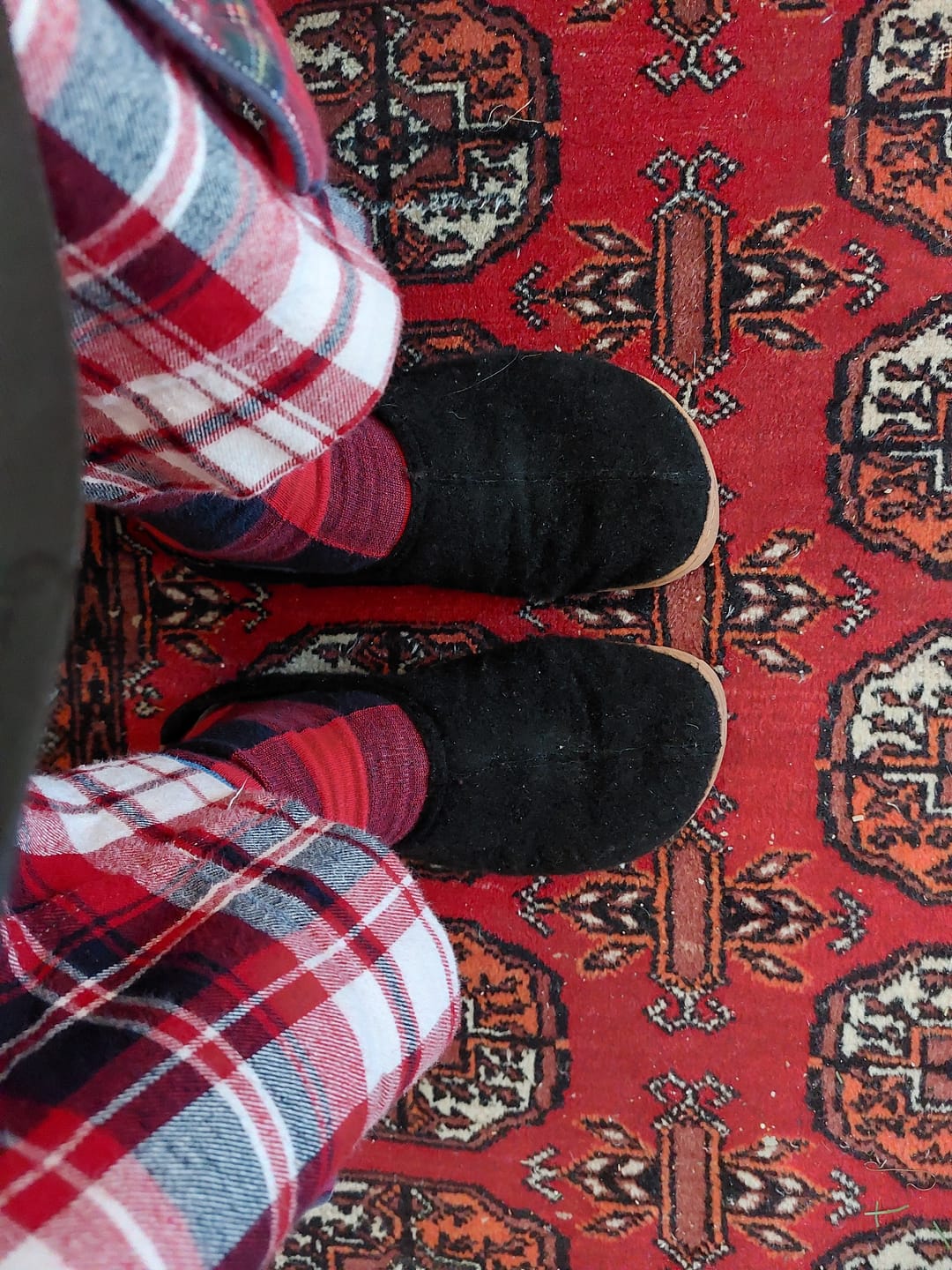 Customer photo review of Vaistoa Toive | Felt Barefoot Slippers