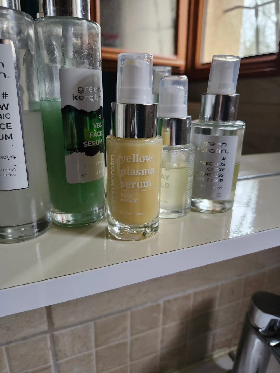 Customer photo review of YELLOW PLASMA – Sérum Réparateur pour le visage 30ml