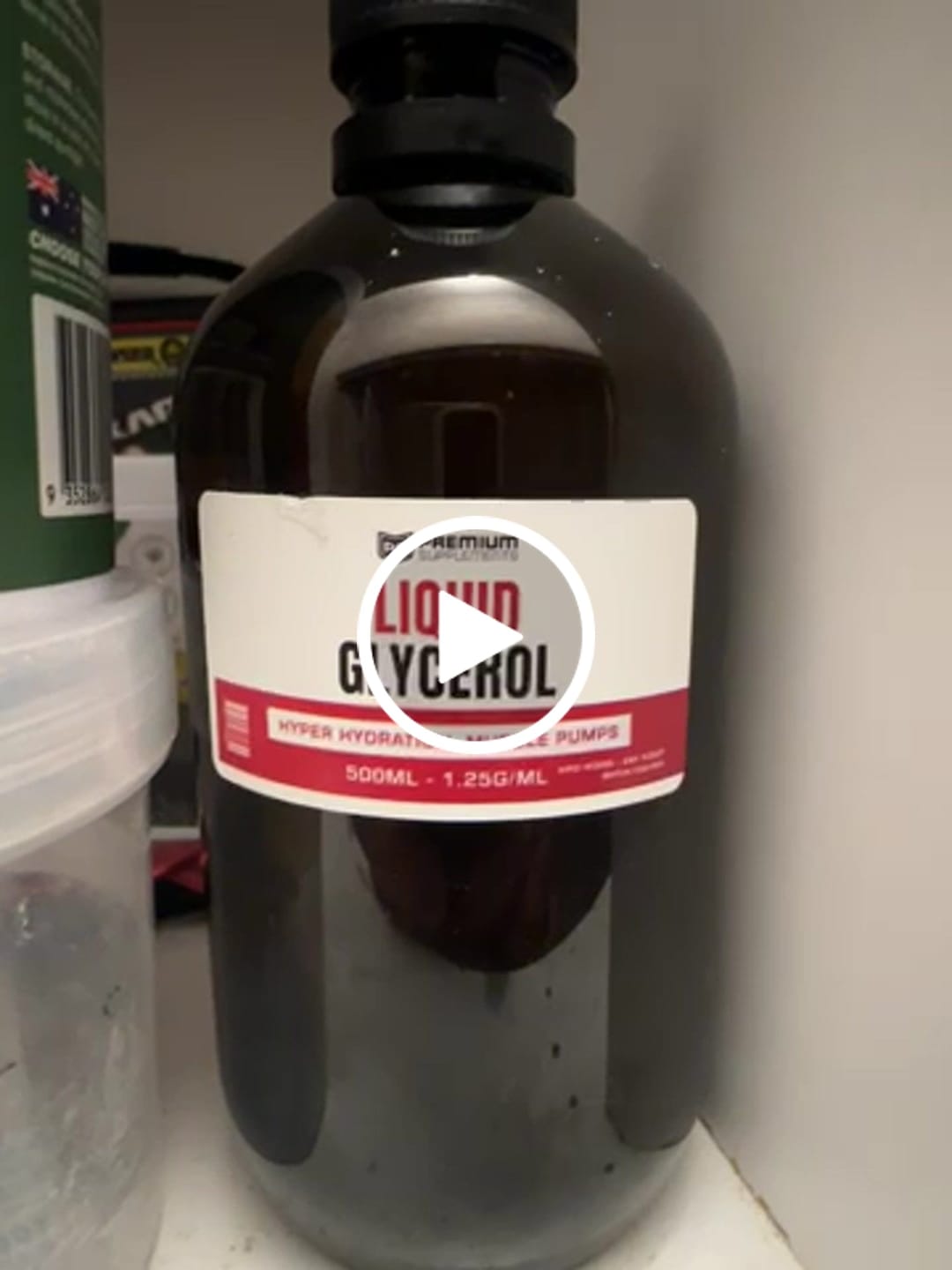 Customer video review of Liquid Glycerol 500ml