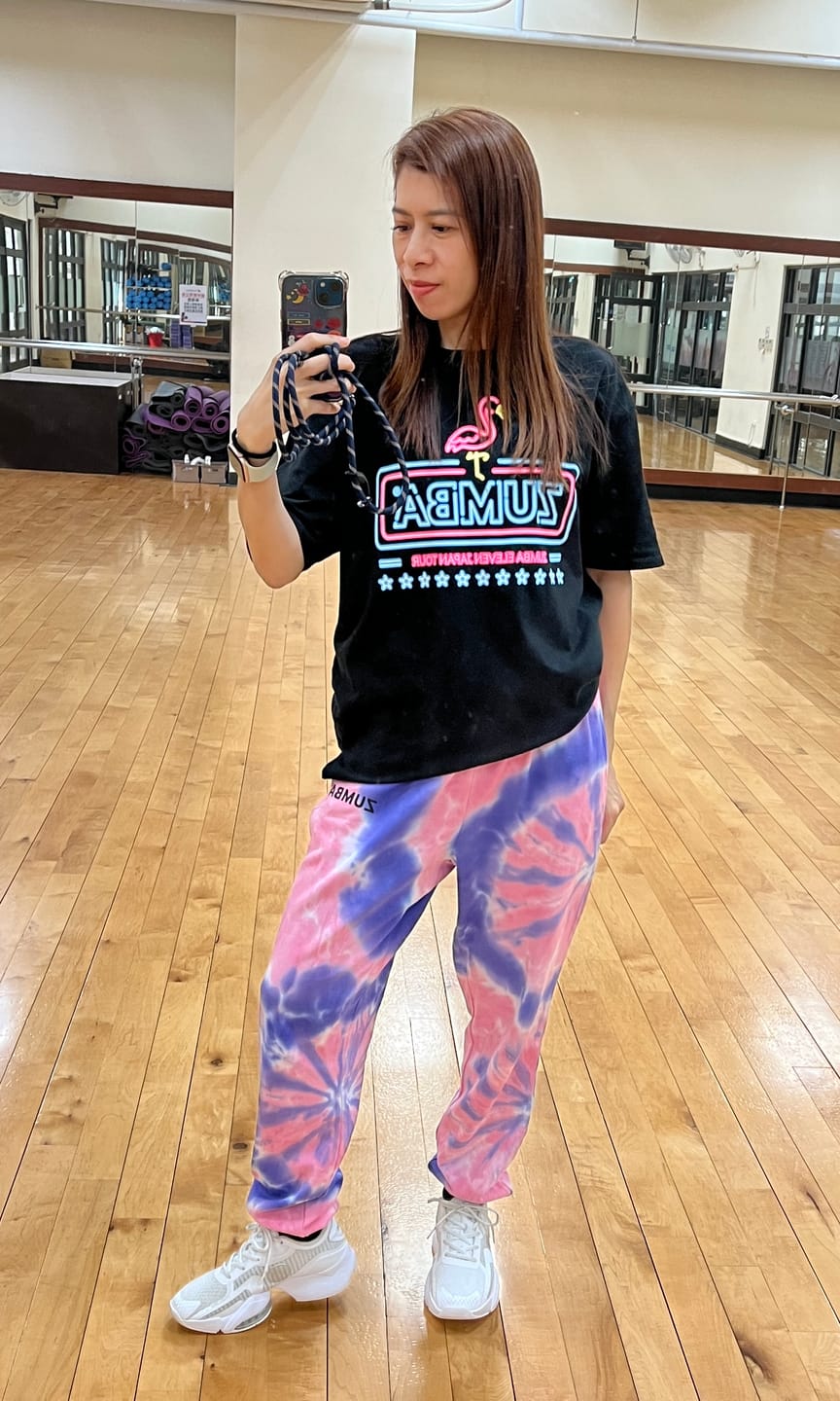 Customer photo review of Neon Baggy Sweatpants