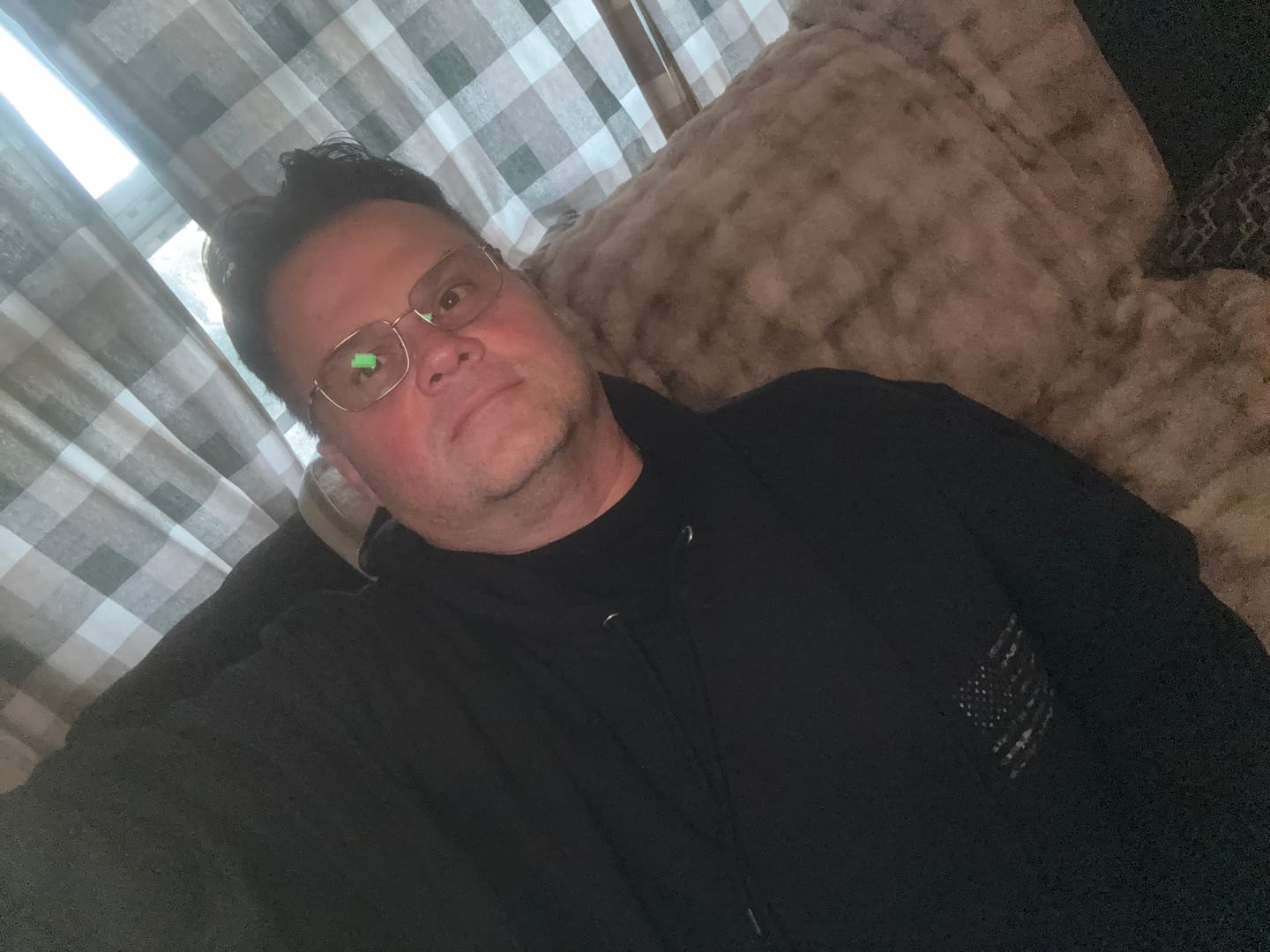 Customer photo review of Camouflage Flag Hoodie