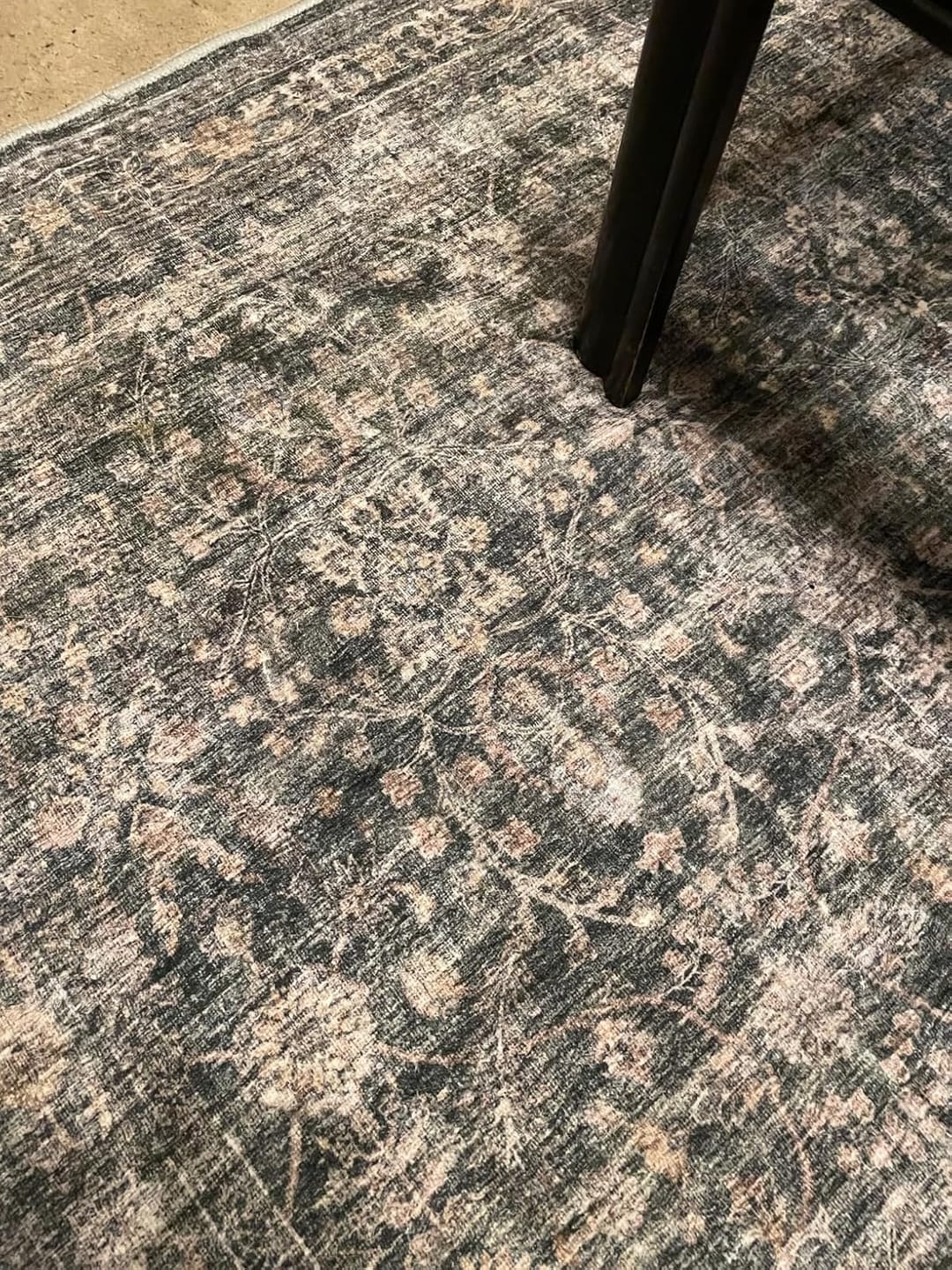 Customer photo review of Aster Washable Area Rug - Green