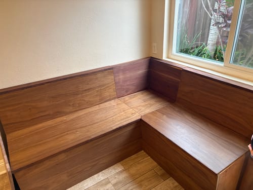 Customer photo review of Walnut Panel