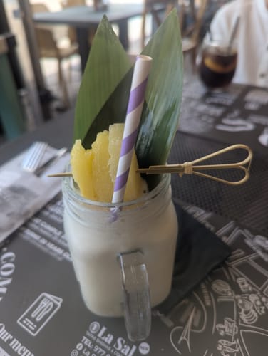 Customer photo review of Seamoss Gel Bundle - Purple & Gold (720ml each)