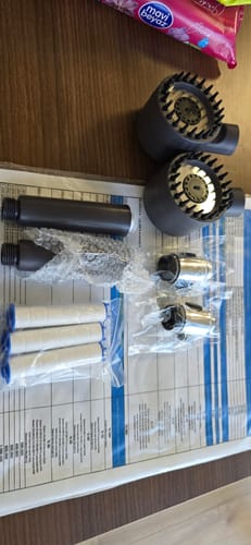 Customer photo review of 3 Adet Yedek Musluk Başlığı Filtresi