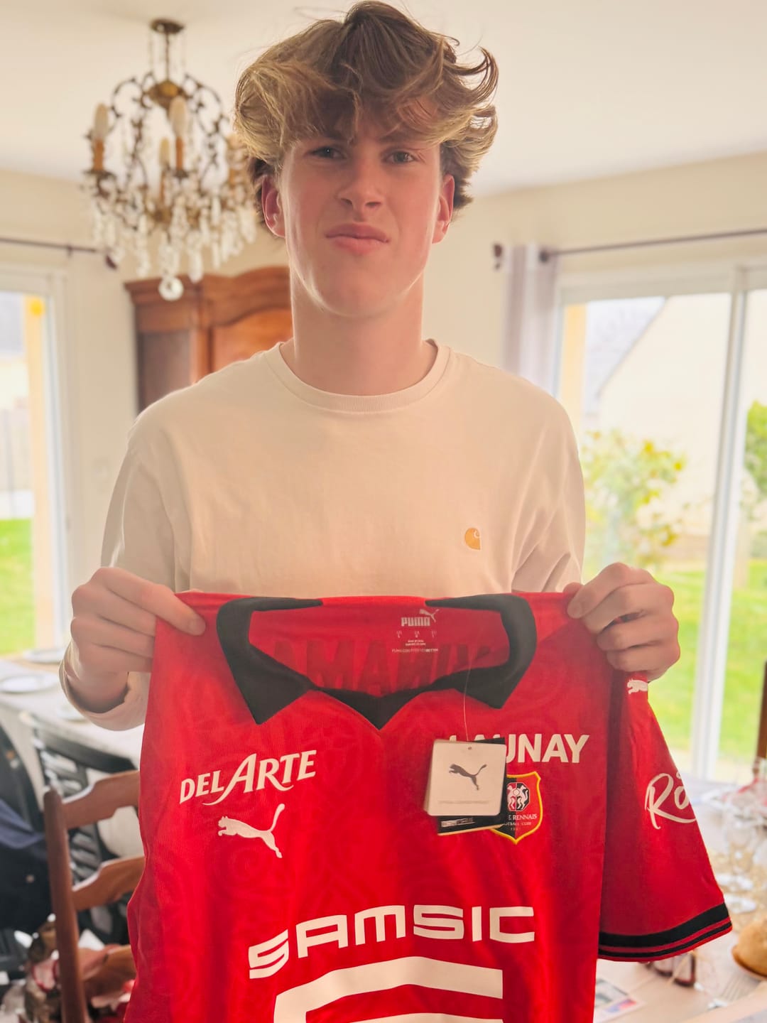 Customer photo review of Maillot Mystère Foot - Homme