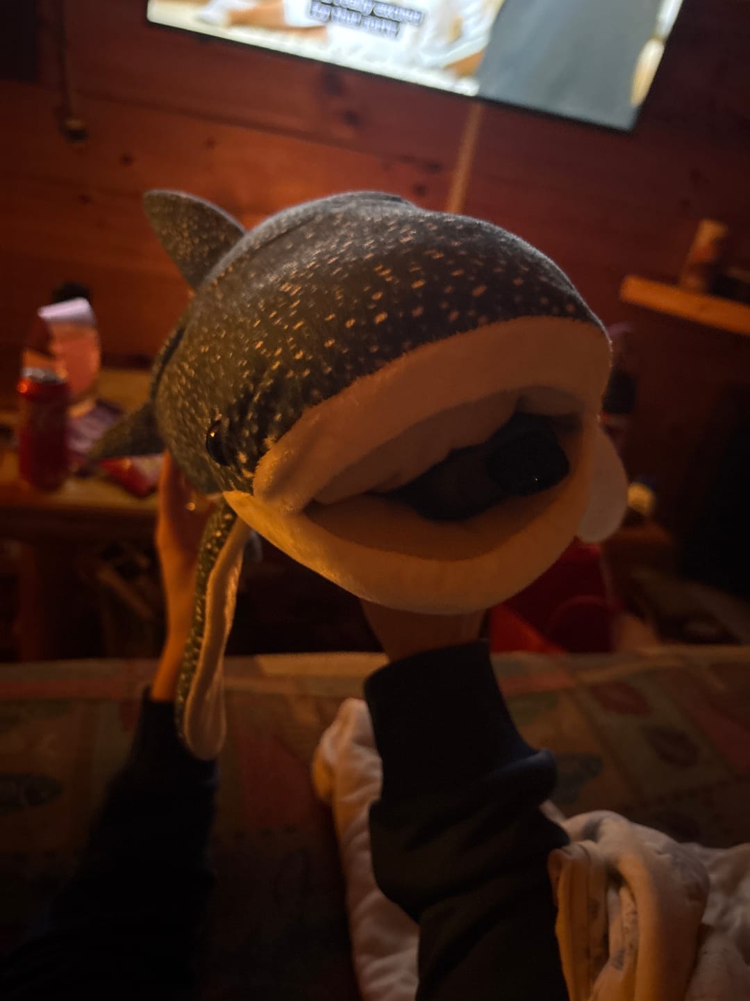 Customer photo review of Whale Shark Soft Stuffed Plush Toy