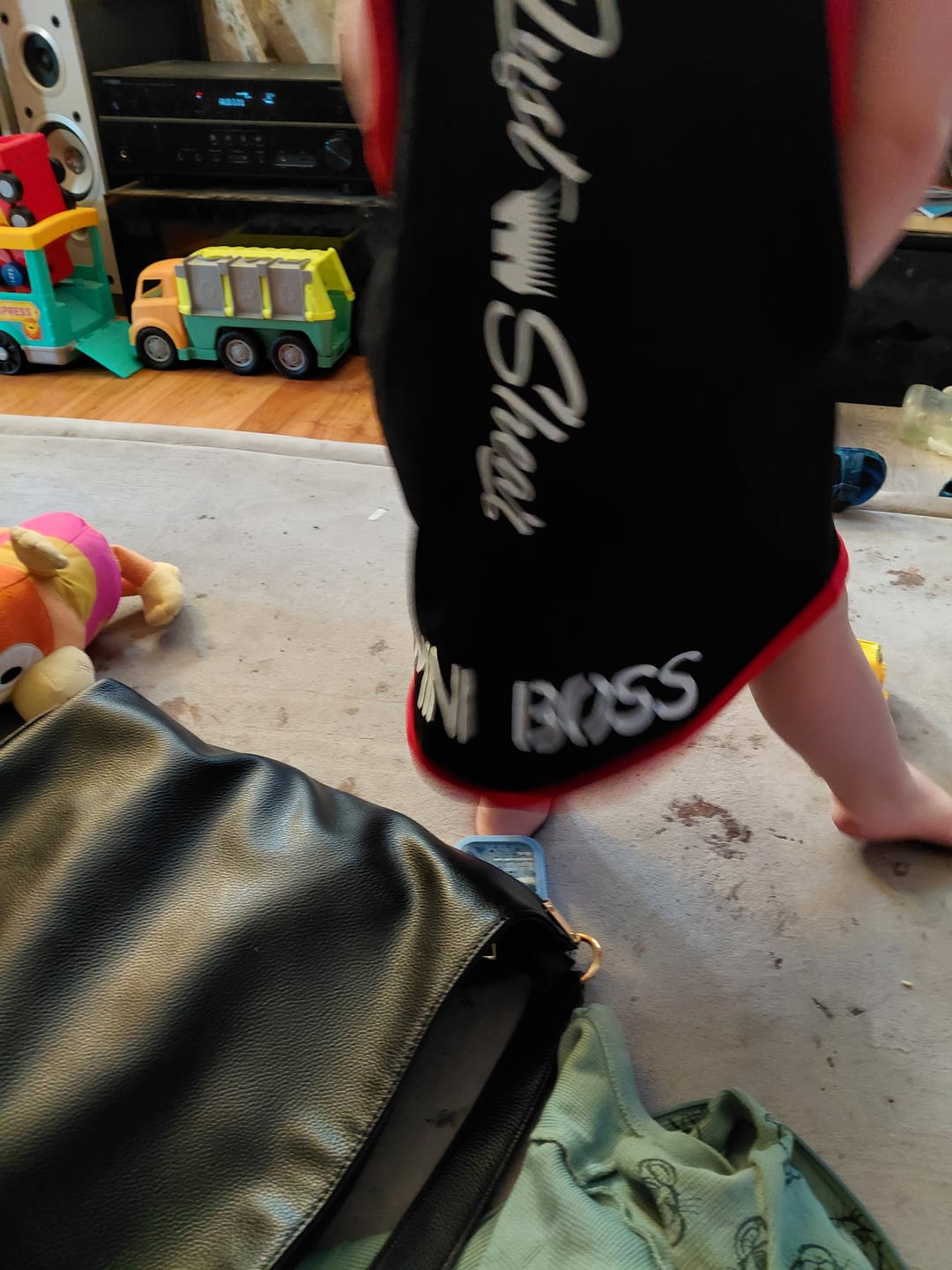 Customer photo review of Black - Red Trim | Cotton Shearing Singlet