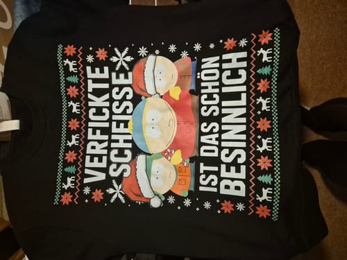 Kundenbewertung mit Foto zu SCHÖN BESINNLICH SWEATSHIRT