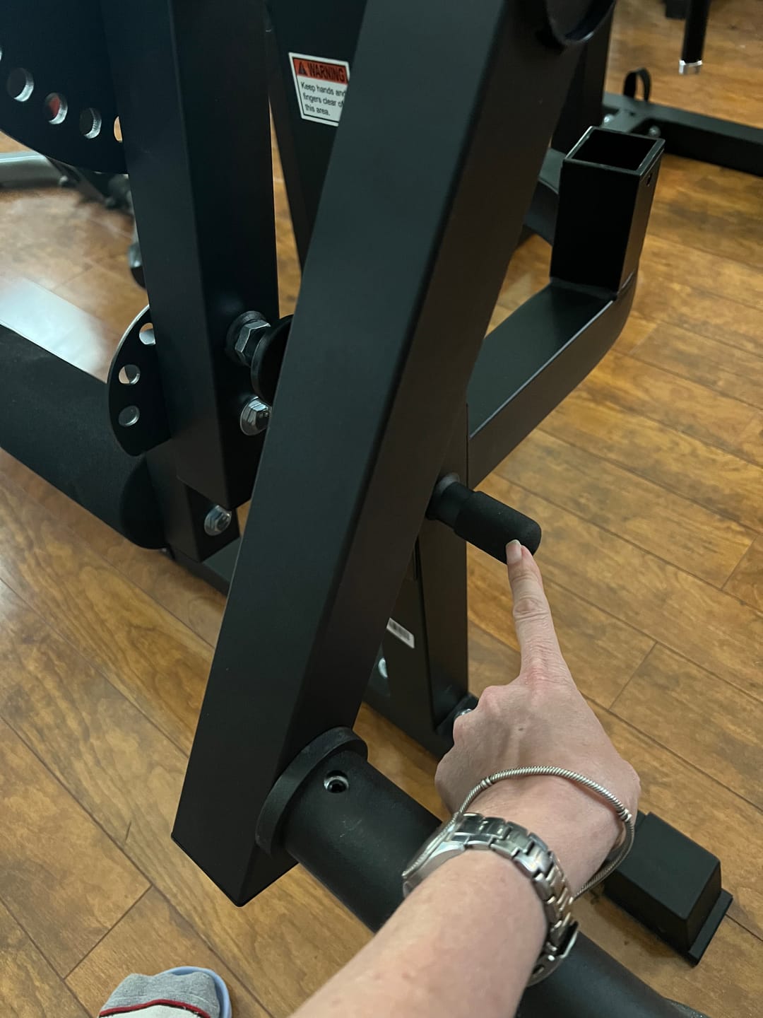 Customer photo review of Leg Extension Curl Machine