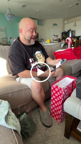 Customer video review of All Things Through Christ (Philippians 4:13) - Bible Verse Crew Socks