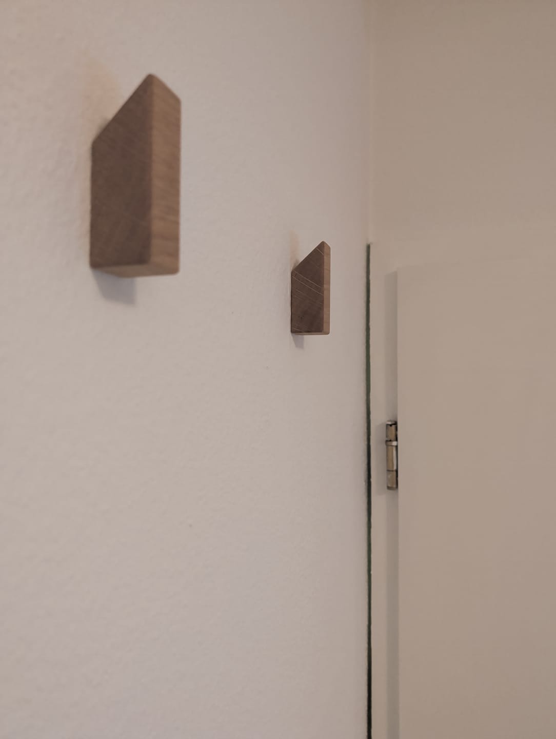 Customer photo review of Wandhaken Kleiderhaken Set EMIL aus Holz