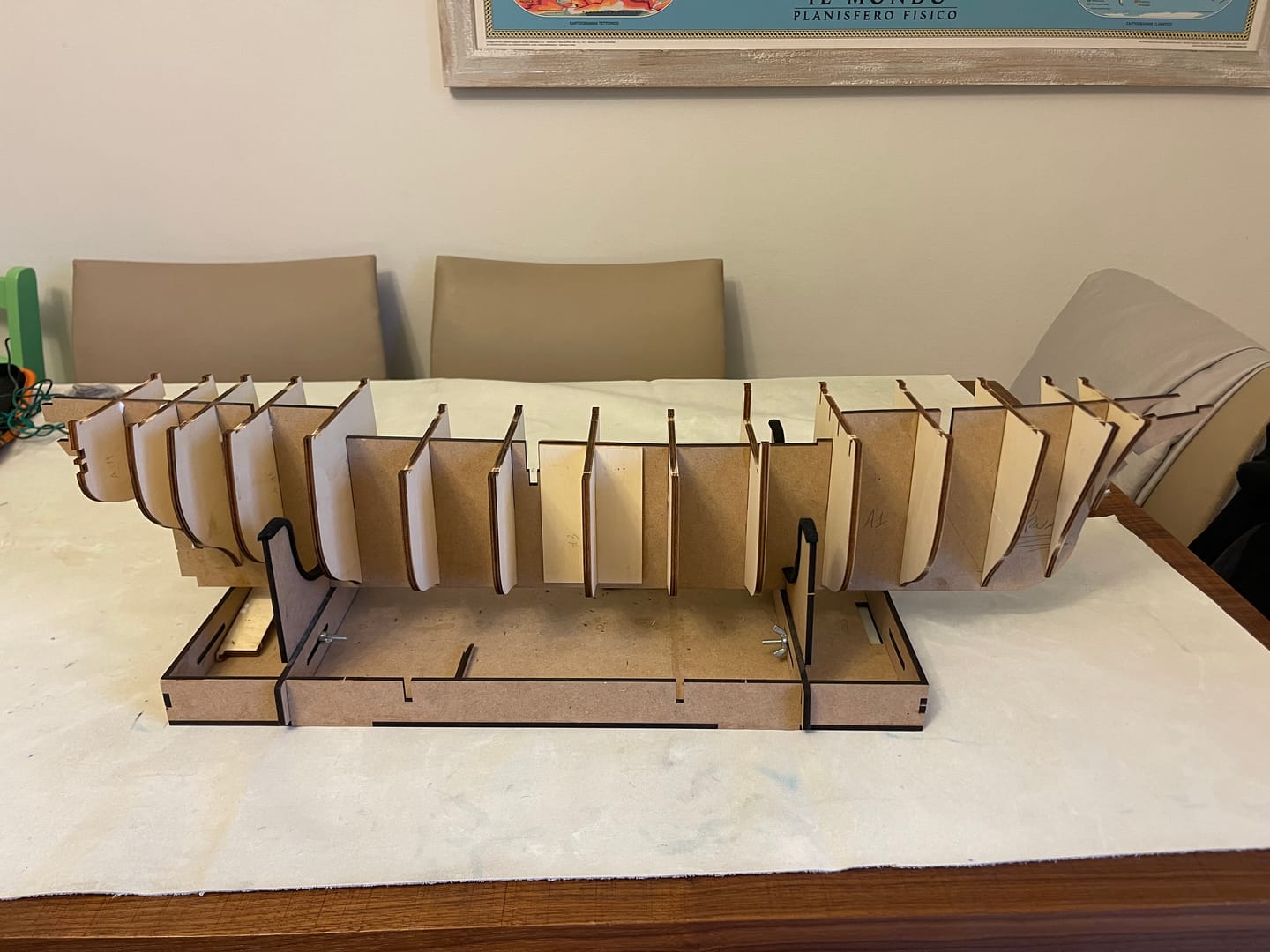Customer photo review of Maqueta Barco Amerigo Vespucci
