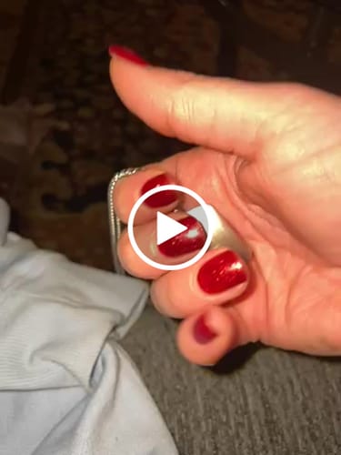 Customer video review of Matte Urn Dog Tag