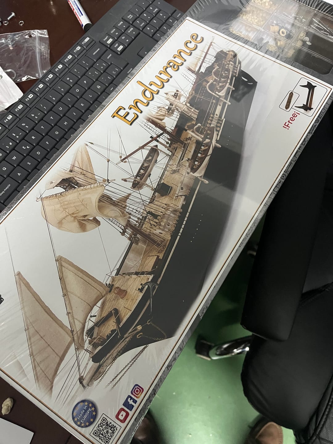 Customer photo review of Maqueta Barco Endurance