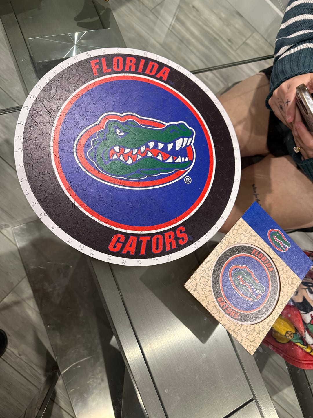 Customer photo review of University of Florida - Wooden Puzzle