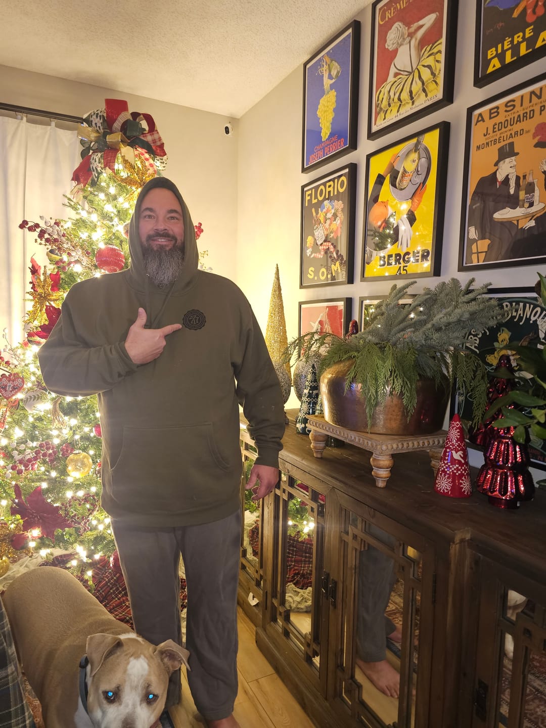 Customer photo review of 717 Garrison Hoodie