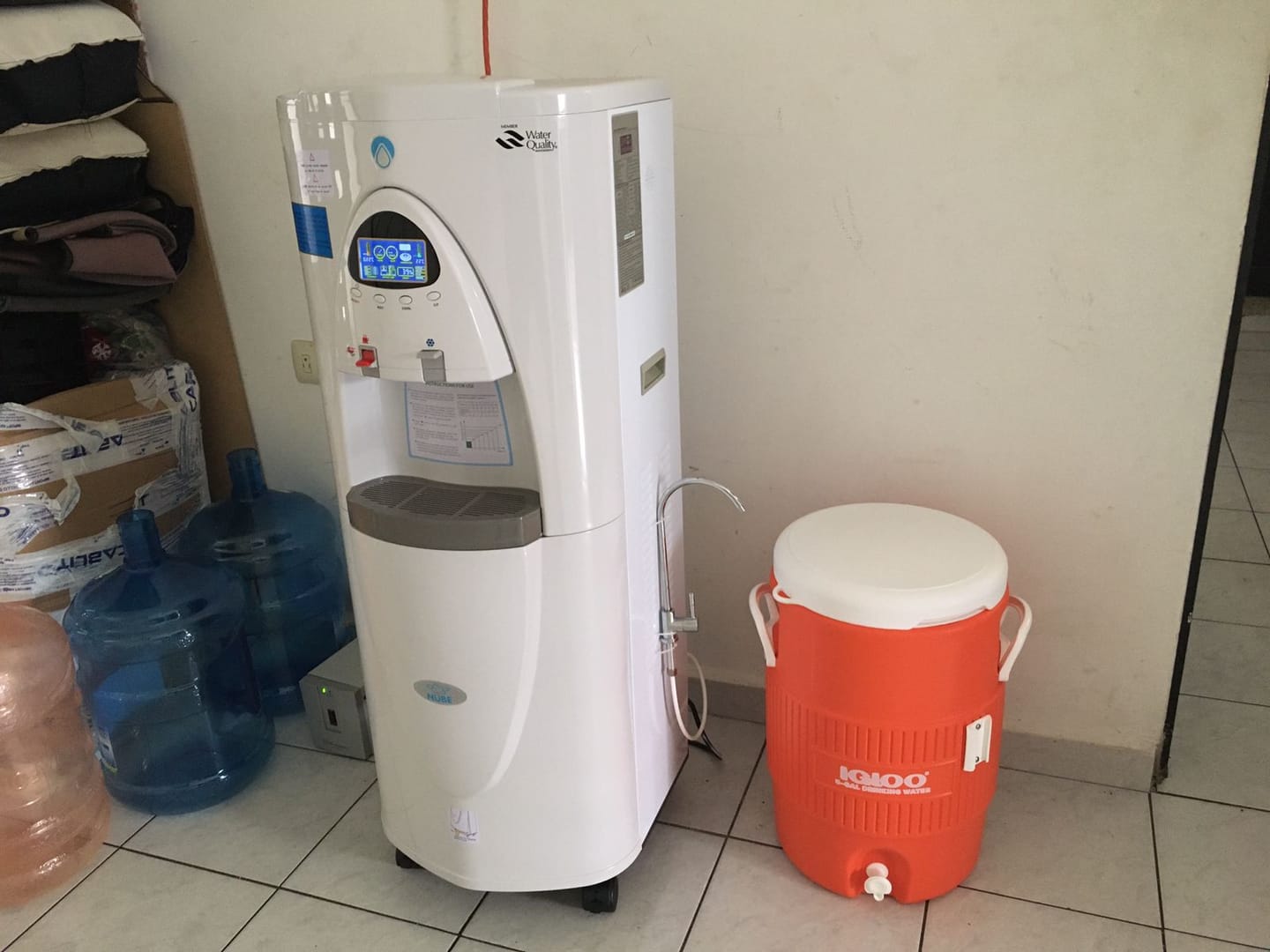 Customer photo review of NUBE SS30: Atmospheric Water Generator (8 Gal/day) 110V/220V.