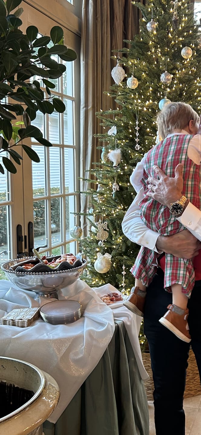 Customer photo review of Red & Green Plaid Longall