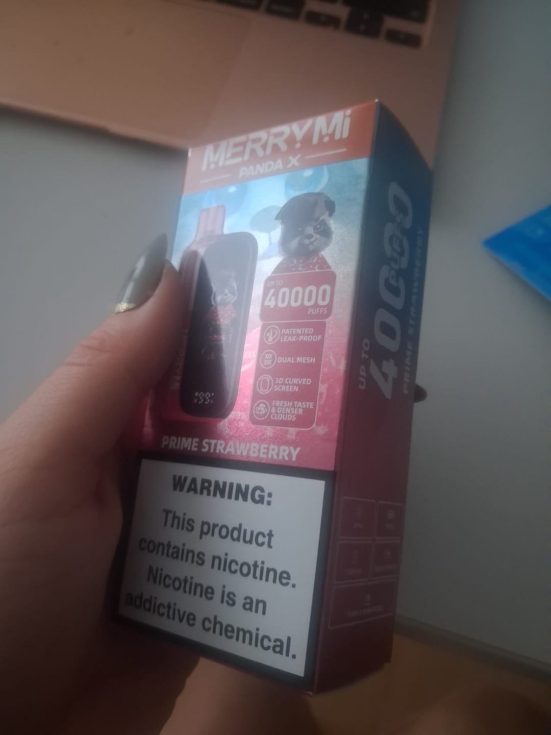 Customer photo review of MerryMi - Panda X 40K - Jednorazówki - E papieros - 5% - 40000 Buchów