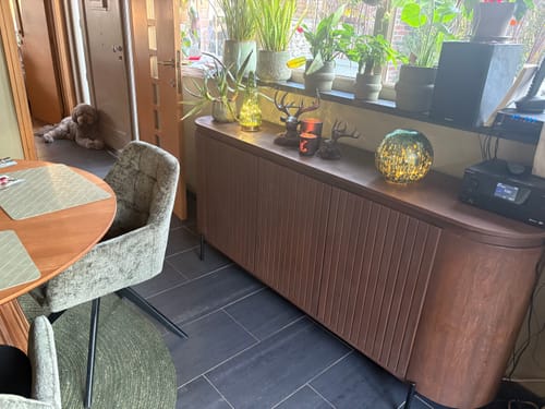 Customer photo review of by fonQ Grand Dressoir Tabacco Mangohout - B 180 cm