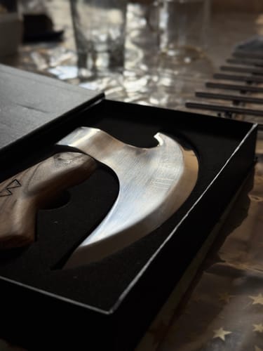 Customer photo review of The Original Pizza Axe