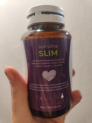 Customer photo review of spirulina SLIM raddoppia e ti fa risparmiare
