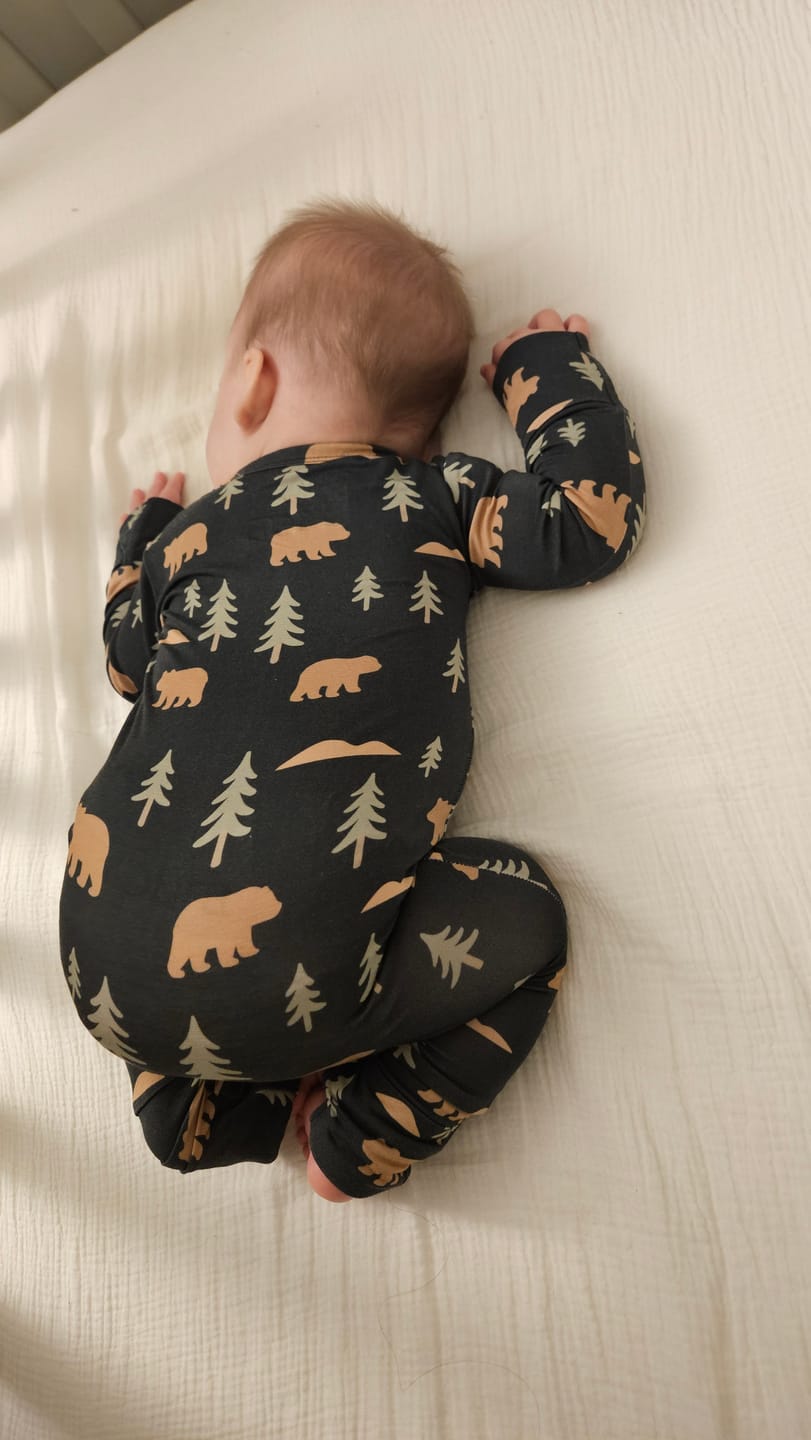Customer photo review of Bears - Footie