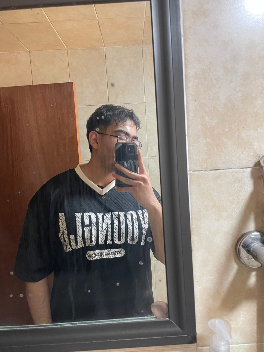 Customer photo review of 4187 - Varsity Football Cropped Jersey