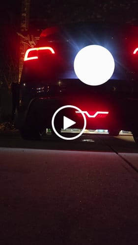 Customer video review of Tesla Rear Bumper Sequential Blinkers Pilot Lights for Tesla Model Y 2020-2026