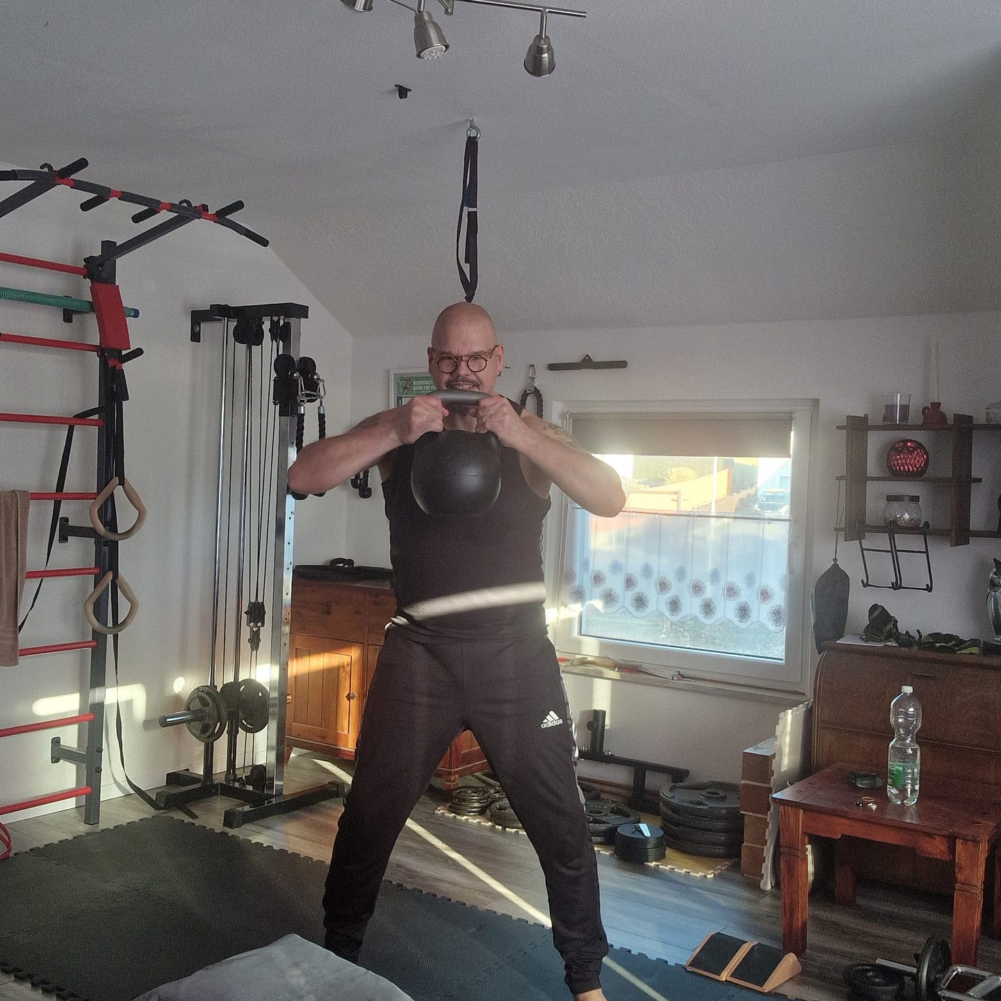 Customer photo review of Adjustable Kettlebell 12kg-32kg, Competition Style