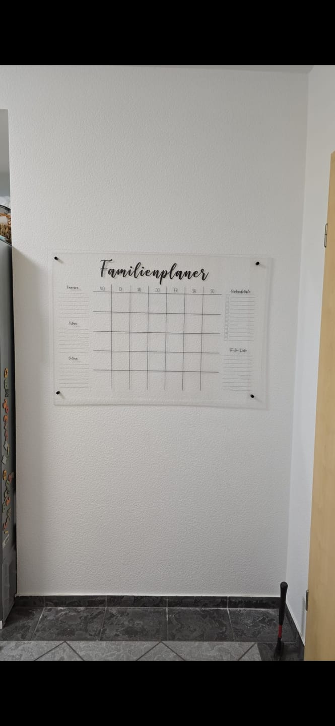 Customer photo review of 3-Namen Familienplaner
