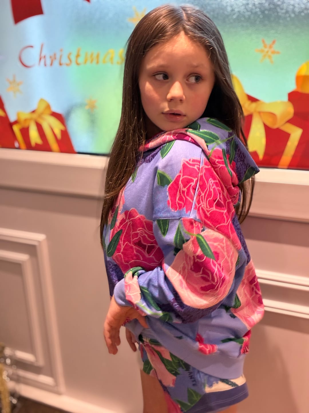 Customer photo review of Girls Frequency Hoodie | Regenerative & Organic Certified