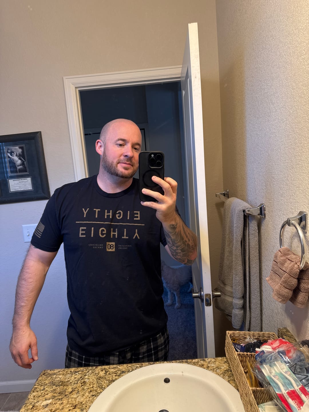 Customer photo review of 80Eighty® Golden MIrror Shirt
