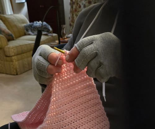 Customer photo review of Guantes Premium Lumilegs™