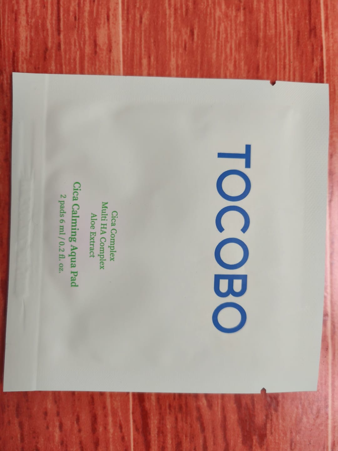 Customer photo review of Cica Calming Aqua Pad 2pads 6ml