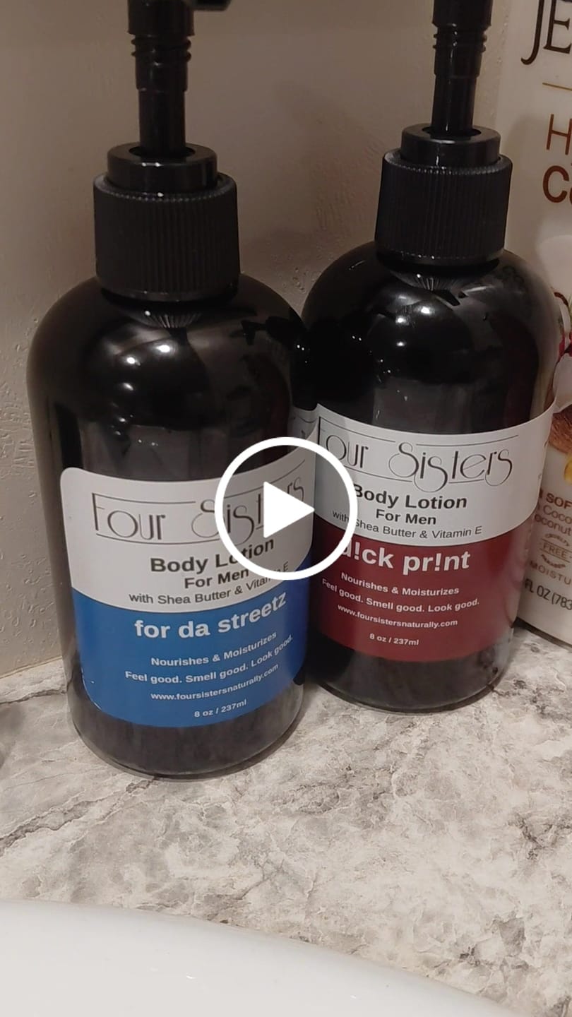 Customer video review of Men's Body Lotion